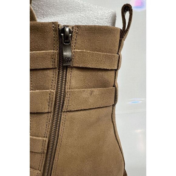 DKNY Women's Ita Buckled Boots - Taupe 10M - Picture 6 of 10